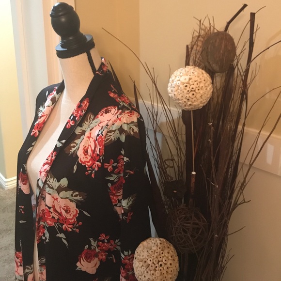 Wei Xiao Blazer Floral Designer Jacket - Picture 2 of 5